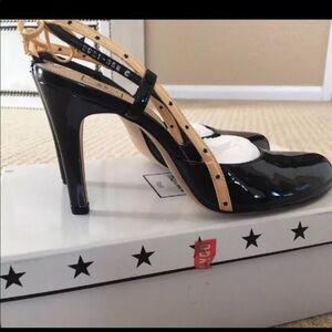 Alexandre matthieu Paris Blk patentleather heel5.5